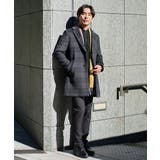 ウールライトビーバーチェックチェスターコート | a.v.v【MEN】 | 詳細画像29 