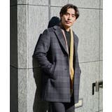 ウールライトビーバーチェックチェスターコート | a.v.v【MEN】 | 詳細画像31 