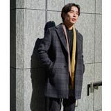 ウールライトビーバーチェックチェスターコート | a.v.v【MEN】 | 詳細画像33 