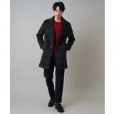 ウールライトビーバーチェックチェスターコート | a.v.v【MEN】 | 詳細画像5 