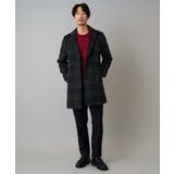 ウールライトビーバーチェックチェスターコート | a.v.v【MEN】 | 詳細画像7 