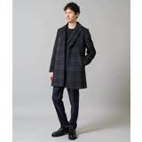 ウールライトビーバーチェックチェスターコート | a.v.v【MEN】 | 詳細画像8 