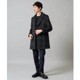 ウールライトビーバーチェックチェスターコート | a.v.v【MEN】 | 詳細画像9 