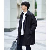 ブラック | 【830FPダウン/軽量/撥水/防風】ライトスカイダウンステンカラーコート | a.v.v【MEN】