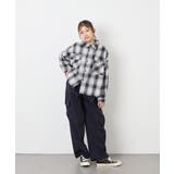 [140-160]【男女兼用】オンブレーチェックシャツ | a.v.v【KIDS】 | 詳細画像20 