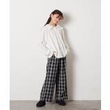 [130]ダブルフリルカラーブラウス | a.v.v【KIDS】 | 詳細画像6 