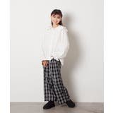 [140-150]ダブルフリルカラーブラウス | a.v.v【KIDS】 | 詳細画像14 