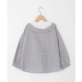 [130-160]スプリングチェックレイヤード風ブラウス | a.v.v【KIDS】 | 詳細画像22 