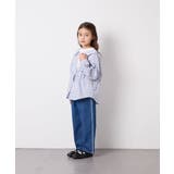 [130-160]スプリングチェックレイヤード風ブラウス | a.v.v【KIDS】 | 詳細画像9 