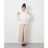 [130-160]袖フリルブラウス | a.v.v【KIDS】 | 詳細画像9 