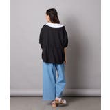 [140-150]麻調レイヤード風ブラウス | a.v.v【KIDS】 | 詳細画像21 