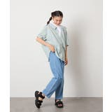 [140-150]麻調レイヤード風ブラウス | a.v.v【KIDS】 | 詳細画像8 