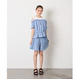 [100-160]【セットアップも出来る】袖レースアップオフショルブラウス | a.v.v【KIDS】 | 詳細画像36 