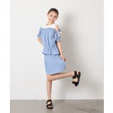 [100-160]【セットアップも出来る】袖レースアップオフショルブラウス | a.v.v【KIDS】 | 詳細画像37 