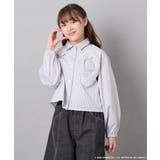 [120-150]【数量限定】[クロミ]ストライプシャツ | a.v.v【KIDS】 | 詳細画像2 