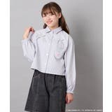 ライトグレー | [120-150]【数量限定】[クロミ]ストライプシャツ | a.v.v【KIDS】