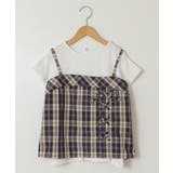 [100-130]【セットアップ対応】レースアップドッキングTシャツ | a.v.v【KIDS】 | 詳細画像26 