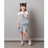 [100-130]【セットアップ対応】レースアップドッキングTシャツ | a.v.v【KIDS】 | 詳細画像7 