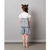 [140-150]【セットアップ対応】レースアップドッキングTシャツ | a.v.v【KIDS】 | 詳細画像11 