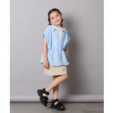 【接触冷感/ジメジメ対策】[120-160]ポコポコレイヤード風ブラウス | a.v.v【KIDS】 | 詳細画像10 