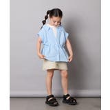 【接触冷感/ジメジメ対策】[120-160]ポコポコレイヤード風ブラウス | a.v.v【KIDS】 | 詳細画像11 