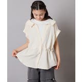 【接触冷感/ジメジメ対策】[120-160]ポコポコレイヤード風ブラウス | a.v.v【KIDS】 | 詳細画像18 