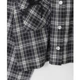 [130-160]クロップドチェックリボンシャツ | a.v.v【KIDS】 | 詳細画像22 