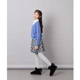 [130-160]【洗える/毛玉になりにくい】シャツレイヤー風トップス | a.v.v【KIDS】 | 詳細画像9 