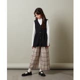 [140-150]【セットアップ対応】ペプラムギャザージレ | a.v.v【KIDS】 | 詳細画像14 