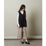 [140-150]【セットアップ対応】ペプラムギャザージレ | a.v.v【KIDS】 | 詳細画像16 