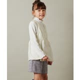 [140-150]【セットアップ対応】ペプラムギャザージレ | a.v.v【KIDS】 | 詳細画像3 