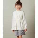 [140-150]【セットアップ対応】ペプラムギャザージレ | a.v.v【KIDS】 | 詳細画像4 