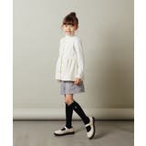 [140-150]【セットアップ対応】ペプラムギャザージレ | a.v.v【KIDS】 | 詳細画像8 