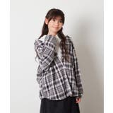 [140-150]【ふんわり重ね着】レイヤードシャツ | a.v.v【KIDS】 | 詳細画像1 