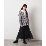 [140-150]【ふんわり重ね着】レイヤードシャツ | a.v.v【KIDS】 | 詳細画像25 