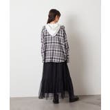 [140-150]【ふんわり重ね着】レイヤードシャツ | a.v.v【KIDS】 | 詳細画像27 