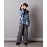 [140-150]【ふんわり重ね着】レイヤードシャツ | a.v.v【KIDS】 | 詳細画像9 