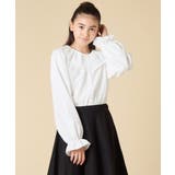 [130-160]フリルカラーブラウス | a.v.v【KIDS】 | 詳細画像3 