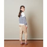 [100-130]フレンチボーダーカーディガン | a.v.v【KIDS】 | 詳細画像4 