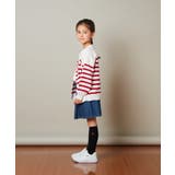 [100-130]フレンチボーダーカーディガン | a.v.v【KIDS】 | 詳細画像9 