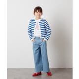 [100-130]ボーダーニットカーデ | a.v.v【KIDS】 | 詳細画像19 