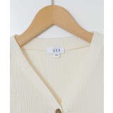 [100-130]シャーリングＶネックカーディガン | a.v.v【KIDS】 | 詳細画像17 