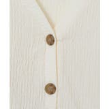 [100-130]シャーリングＶネックカーディガン | a.v.v【KIDS】 | 詳細画像19 