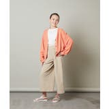 [100-130]シャーリングＶネックカーディガン | a.v.v【KIDS】 | 詳細画像5 