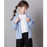 [100-130]【UVカット】ボーダーJQカーデ | a.v.v【KIDS】 | 詳細画像2 