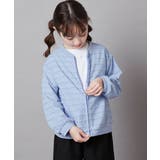 [100-130]【UVカット】ボーダーJQカーデ | a.v.v【KIDS】 | 詳細画像3 