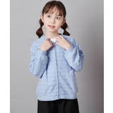 [100-130]【UVカット】ボーダーJQカーデ | a.v.v【KIDS】 | 詳細画像5 