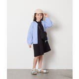 [140-150]【UVカット】ボーダージャカードカーディガン | a.v.v【KIDS】 | 詳細画像12 