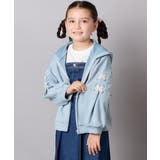 [120-160]レースアップダンボールパーカー | a.v.v【KIDS】 | 詳細画像1 