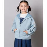 [120-160]レースアップダンボールパーカー | a.v.v【KIDS】 | 詳細画像2 